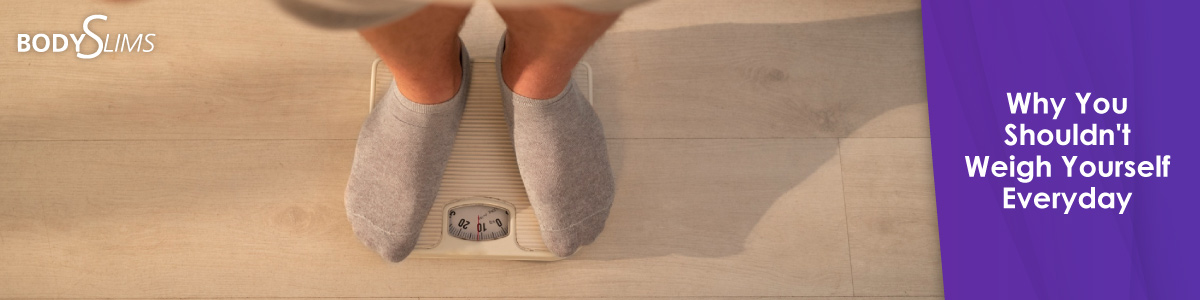 why you shouldnt weigh yourself everyday