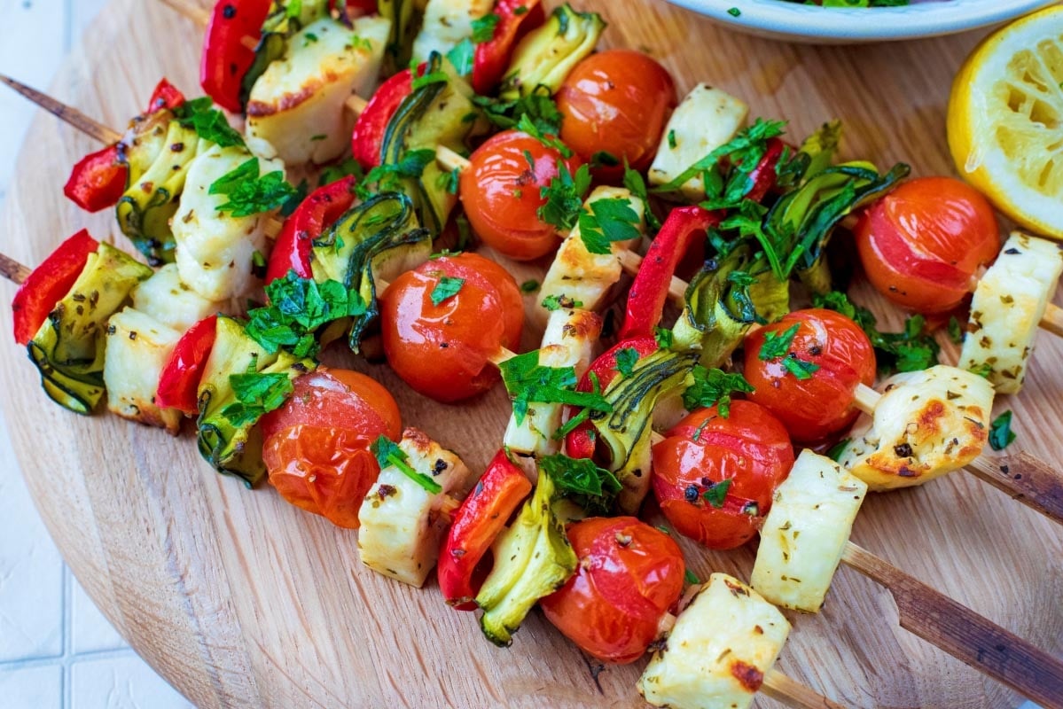 Greek Vegetable Kebabs