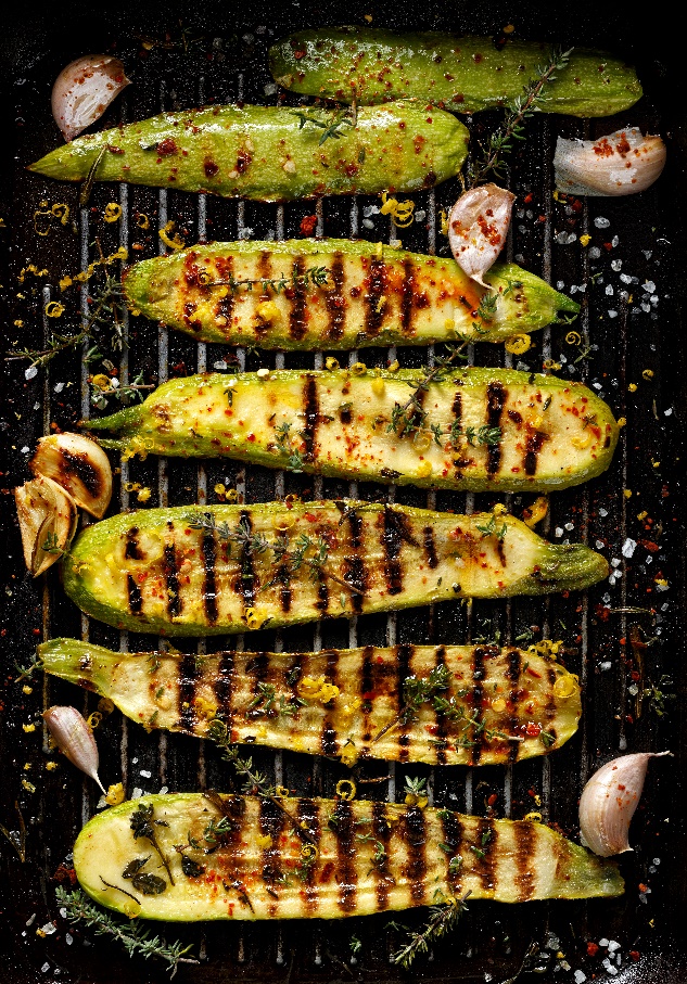 Italian-Style Grilled Courgettes