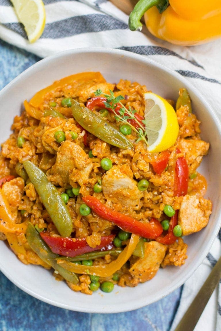 Healthy Spanish Paella