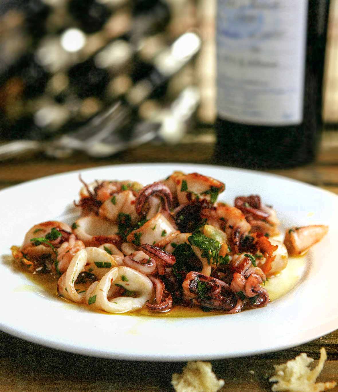 Spanish Calamari a la Plancha