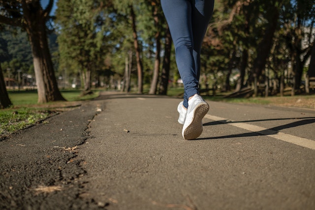 person walking following BodySlims programme