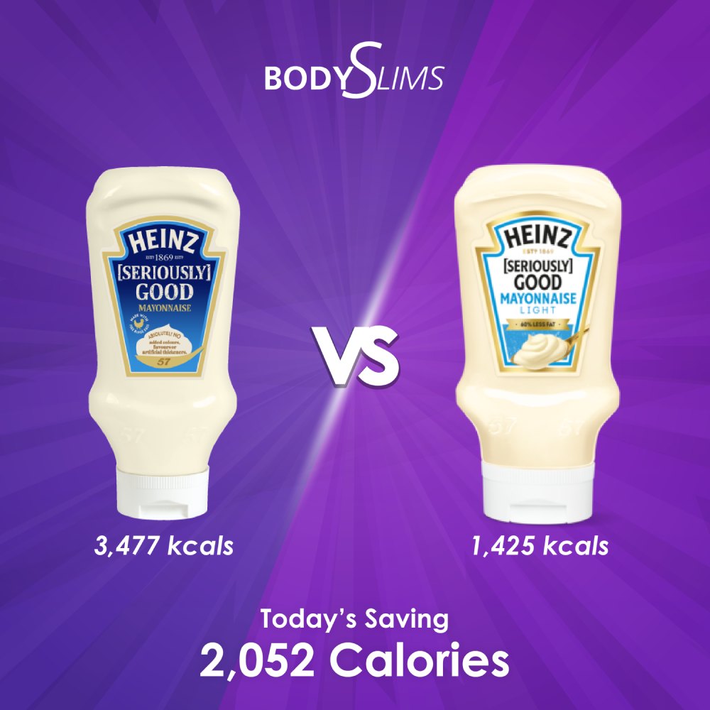 healthy less calories mayonnaise alternative