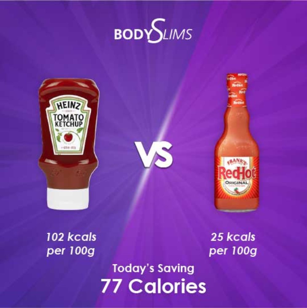 healthy less calories ketchup alternative